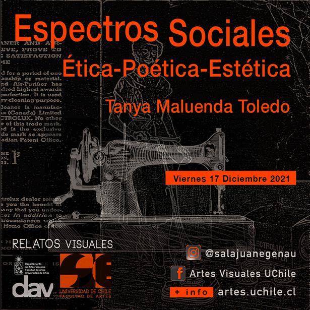 “Espectros Sociales. Ética-Poética-Estética”