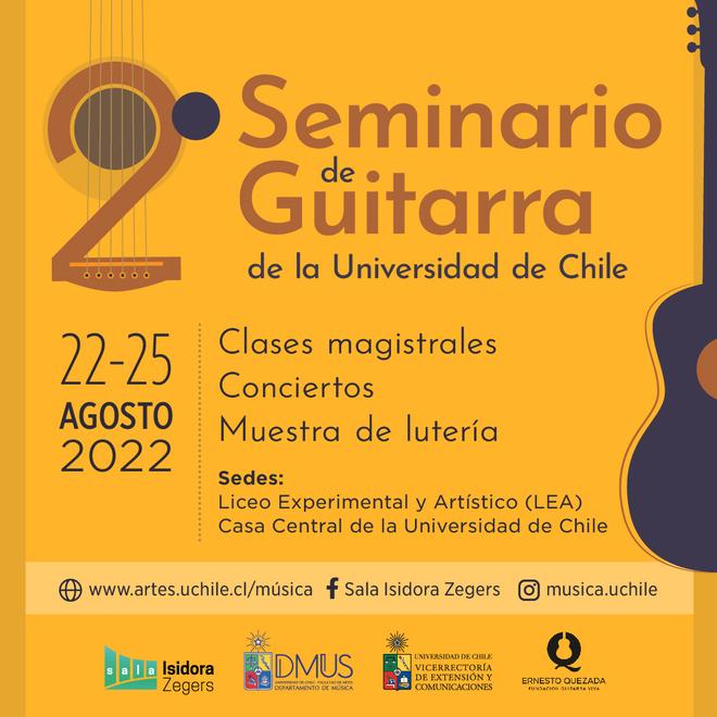 Nuevamente la Universidad de Chile se convierte en el epicentro de la guitarra nacional