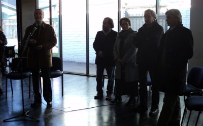 Rector Víctor Pérez inauguró nuevos espacios en sede Las Encinas
