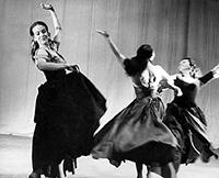 Fotos históricas del Departamento de Danza