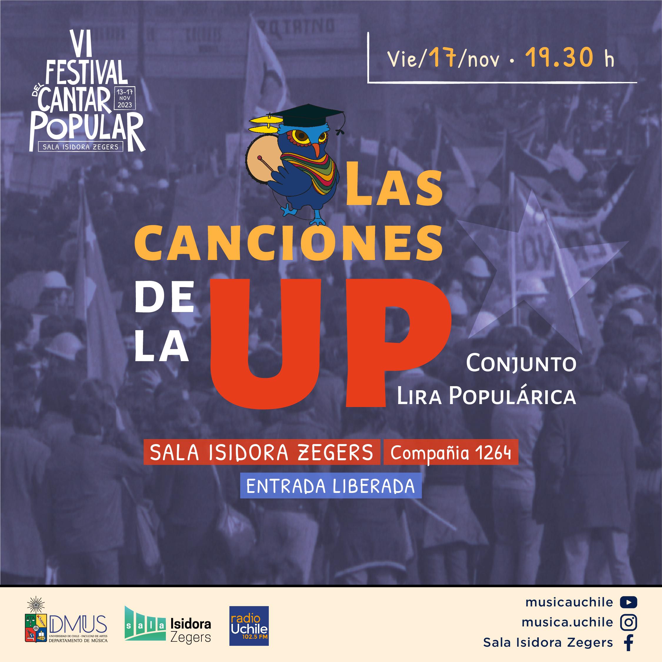 Universidad de Chile invita a un recorrido por la música de la Unidad Popular.