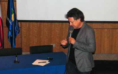 Alejandro Echeverri en la FAU