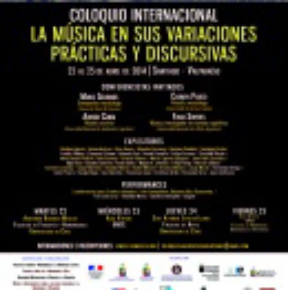 U. de Chile con otras instituciones presenta coloquio sobre la música
