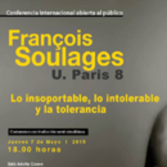 Catedrático francés François Soulages dicta conferencia en sede Las Encinas