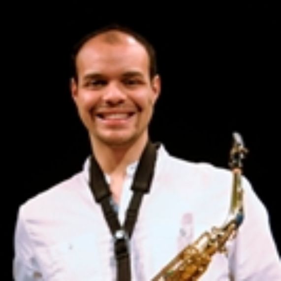 El saxofonista y estudiante del DMUS, Keith Daniels.