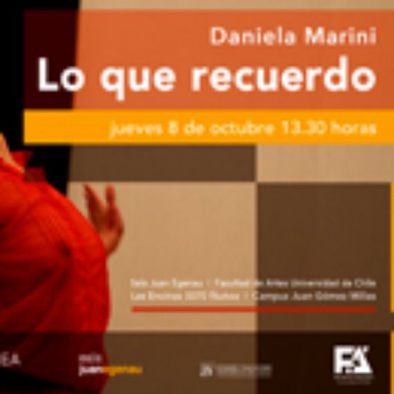 Lo que recuerdo de Daniela Marini