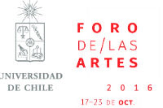 Creación artística del DMUS en el Foro de las Artes 2016