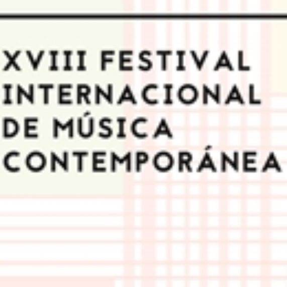 Programación Festival Internacional de Música Contemporánea 2018