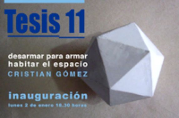 Tesis 11 continúa con exposición de Cristián Gómez 