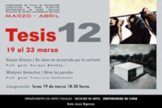 Sala Juan Egenau abre sus puertas con ciclo de exposiciones Tesis 12