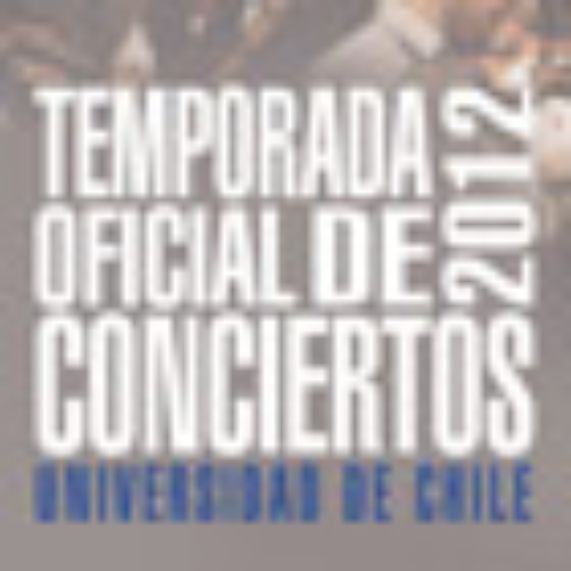 Temporada Oficial de Conciertos 2012