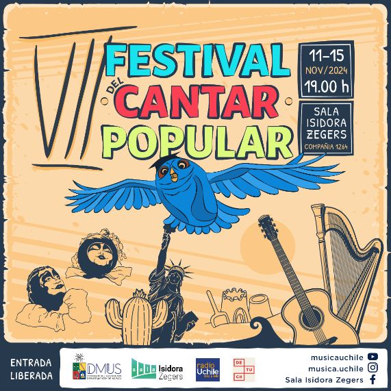 Festival del Cantar Popular relevará el trabajo de Chabelita Fuentes, Patricio Manns y Luis Advis.