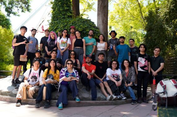 participantes caminata sonora