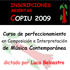 Últimos días para inscribirse a COPIU 2009