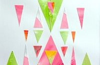 Se trata de una exhibición compuesta por una serie de collages que responden a la necesidad de explorar las problemáticas del color y la composición.