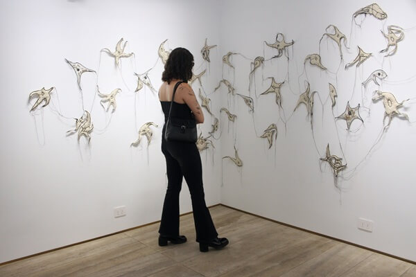 Estudiantes del Magíster en Artes Visuales expusieron en Galería D21