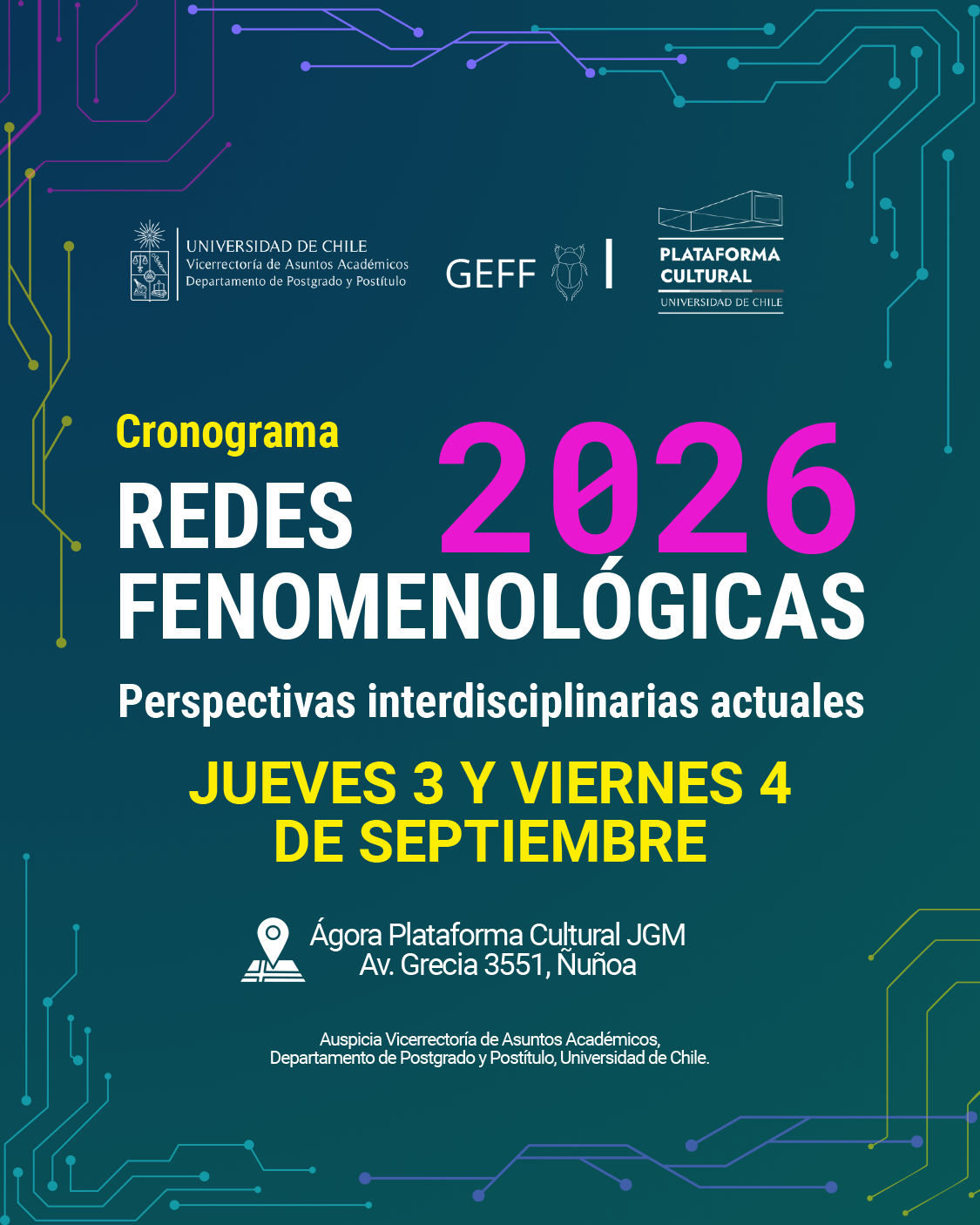Redes Fenomenológicas. Perspectivas interdisciplinarias actuales