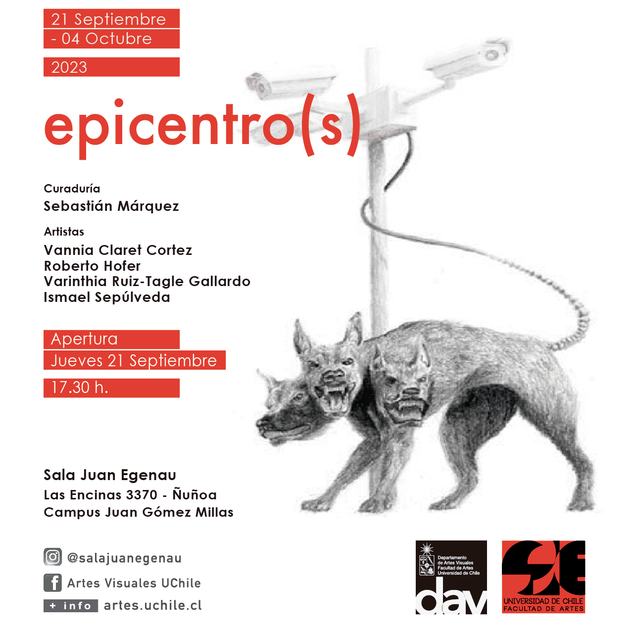 Exposición colectiva “Epicentro(s)” llega a la Sala Juan Egenau