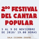 Programación 2do Festival del Cantar Popular de la Universidad de Chile