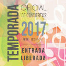 Programación Temporada Oficial de Conciertos 2017